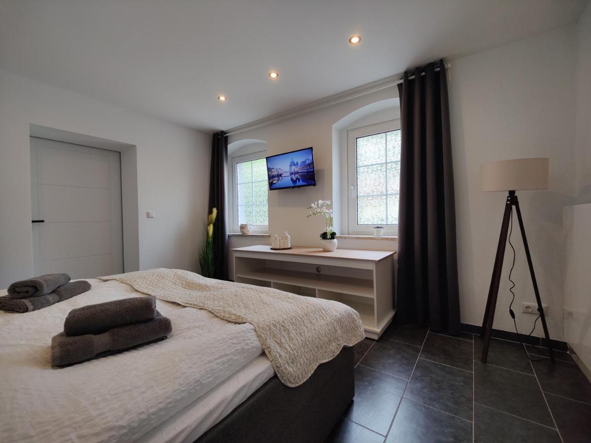 Ferienhaus Villa Adelsberg Mit Dachterrasse In Zentraler Lage Fuer Bis Zu 10 Personen Chemnitz Esterno foto