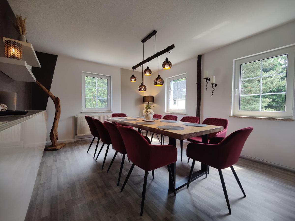 Ferienhaus Villa Adelsberg Mit Dachterrasse In Zentraler Lage Fuer Bis Zu 10 Personen Chemnitz Esterno foto